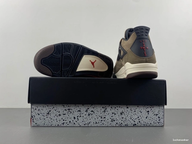 Rep LUCY Retro Air 4 Jordan Brown AJ4-882335 Travis x Scott TS 0703